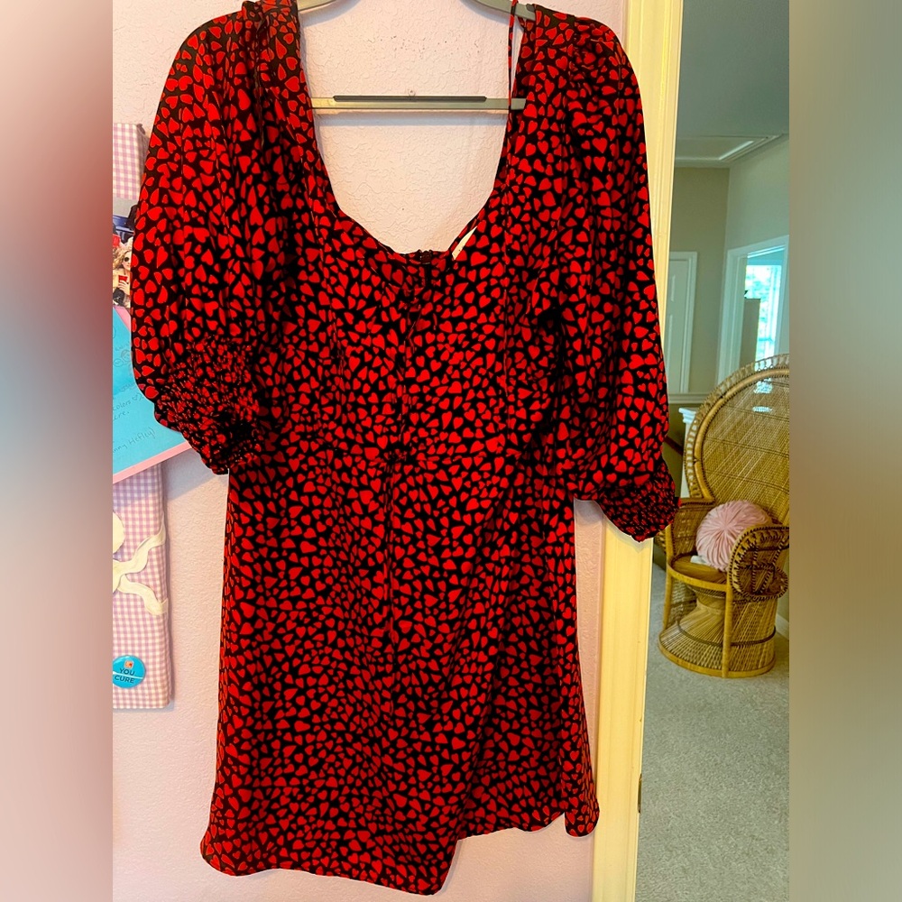 Top shop Valentines dress